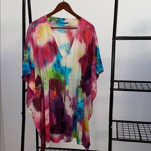 Alice + Olivia silk top - works as small dress NWT